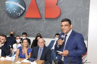 Chefe do Poder Legislativo prestigia a posse da nova diretoria da Subseção da OAB/Espigão