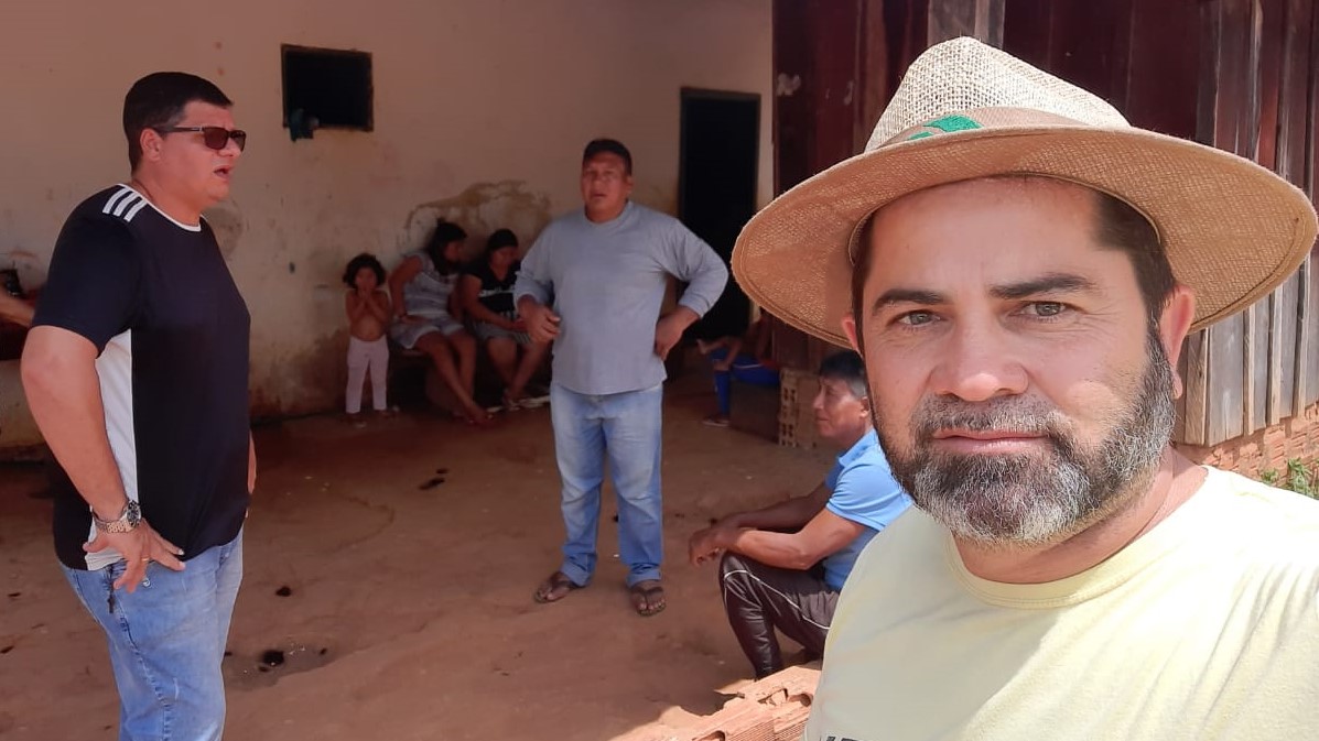 Comunidade Cinta Larga busca a parceria da Semagric para preparação da terra para o plantio de café