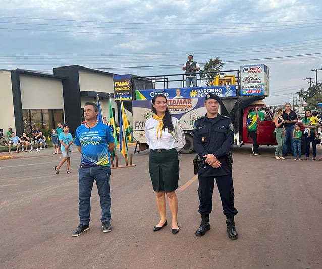 Dia da Independência volta a ser comemorado nas ruas de Espigão do Oeste