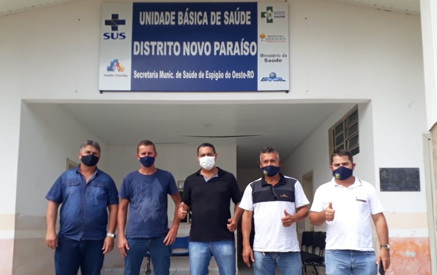 Distrito de Novo Paraiso recebe a visita de comissão do Poder Legislativo