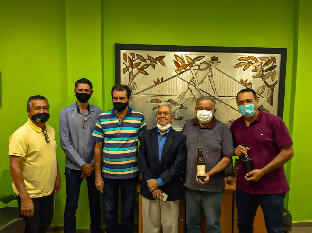 Em visita ao MAPA, equipe de vereadores agendam vinda do Superintendente do órgão a Espigão do Oeste