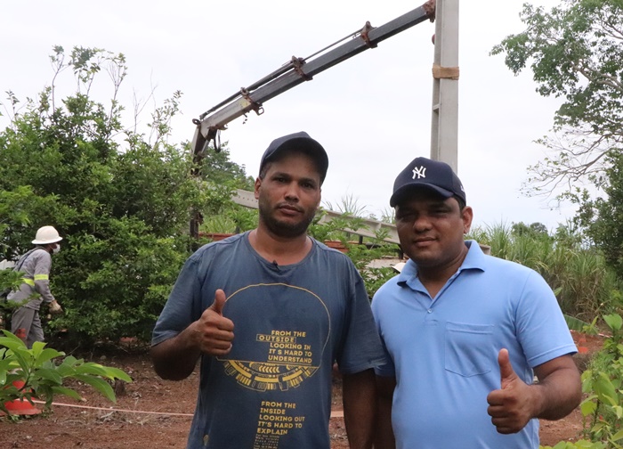 Energisa atende o Vereador Adriano da Ambulância e instala subestação no barracão da Asprune