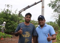 Energisa atende o Vereador Adriano da Ambulância e instala subestação no barracão da Asprune