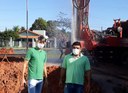 Caerd instala bomba em poço artesiano que irá atender ao bairro Caixa Dágua