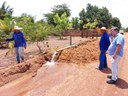 Caerd: Obras para levar a água até a comunidade do Rei Davi está na reta final