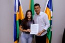 Câmara dá posse e boas-vindas à nova servidora Raissa da Silva Souza