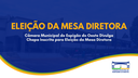 Câmara Municipal de Espigão do Oeste Divulga Chapa Inscrita para Eleição da Mesa Diretora