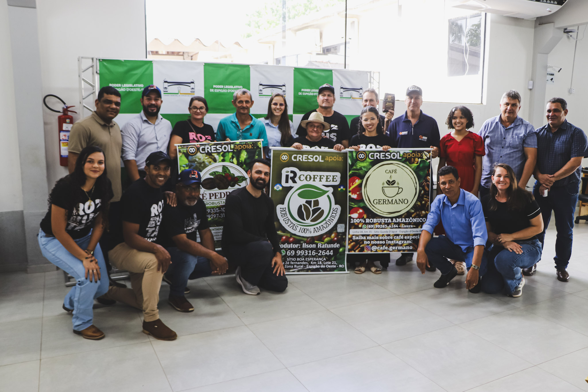 Câmara Municipal promove degustação de cafés produzidos no município