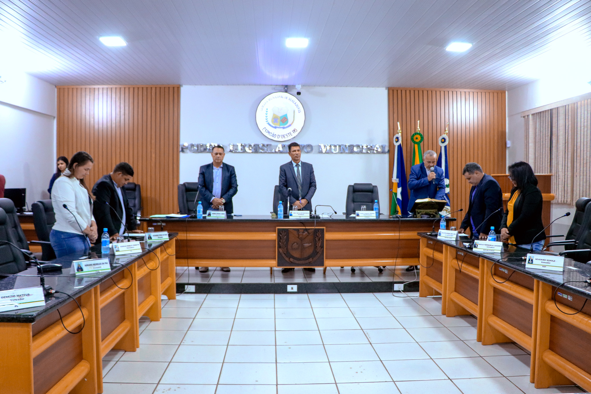 Câmara Municipal realiza 12ª Sessão Ordinária com aprovação unânime de matéria