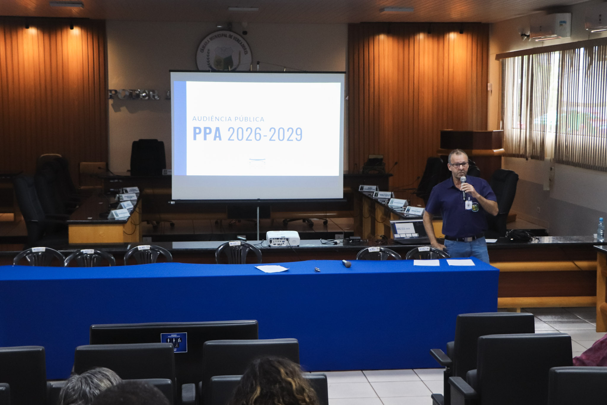 Câmara realiza Audiência Pública sobre o orçamento de 2026