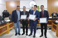 Câmara realiza Sessão Solene de Moção de Aplausos e entrega de Títulos de Cidadão Honorário