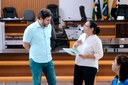 Deputado Federal Maurício Carvalho visita Câmara Municipal e atende pedido da vereadora Nadja Lagares com recurso de R$ 2 milhões para autistas