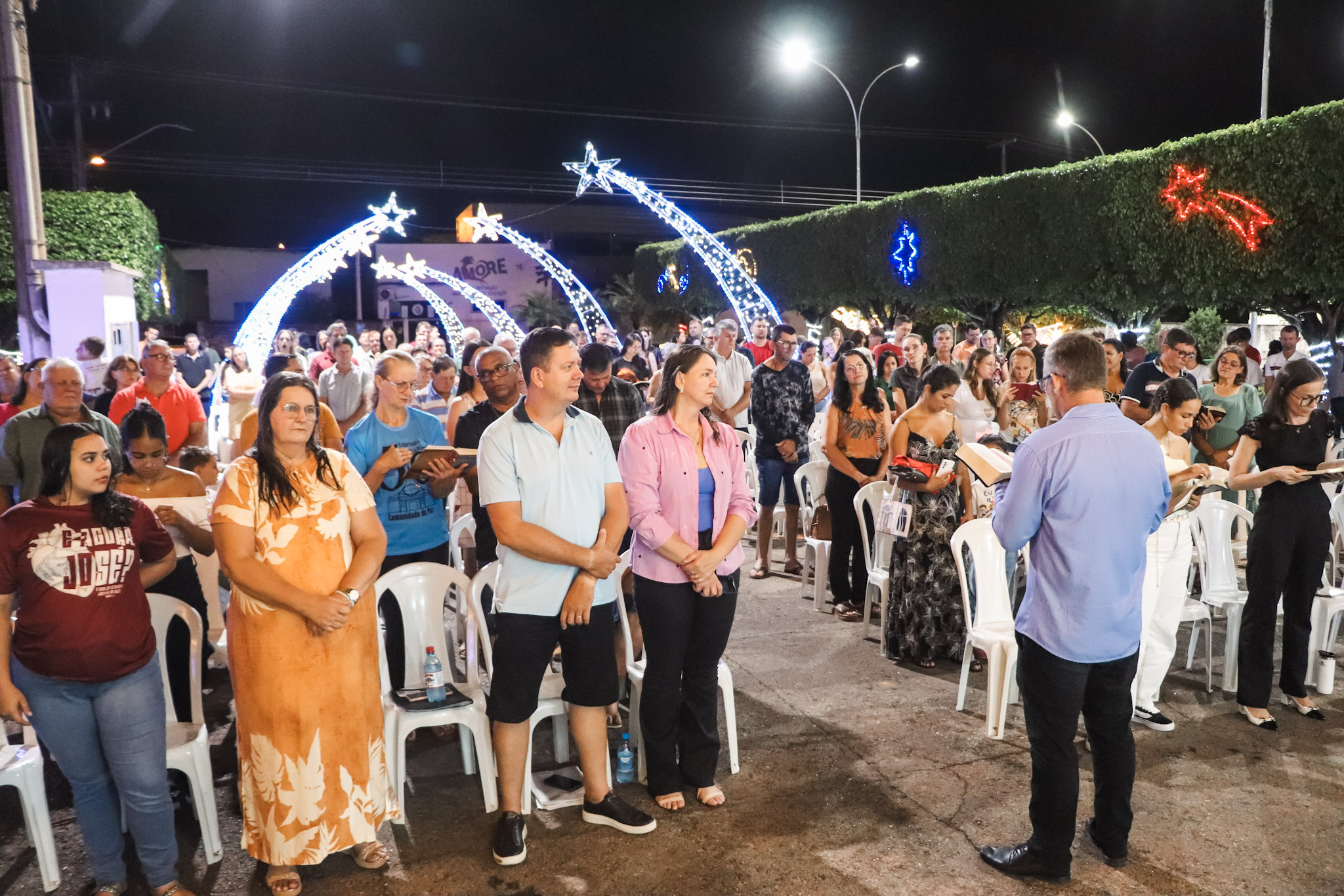 Encantos de Natal é encerrado com celebração na Câmara Municipal em parceria com a Igreja Luterana