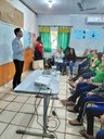 Palestra sobre violência contra a mulher é realizada na Escola Brás Cubas