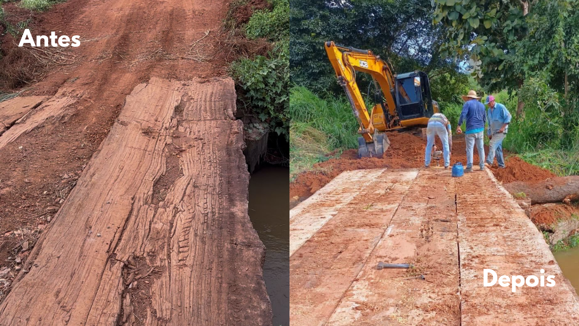 Vereador Professor Hermes Celebra Conclusão da Obra na Ponte da PA2 e Agradece Apoio do Executivo