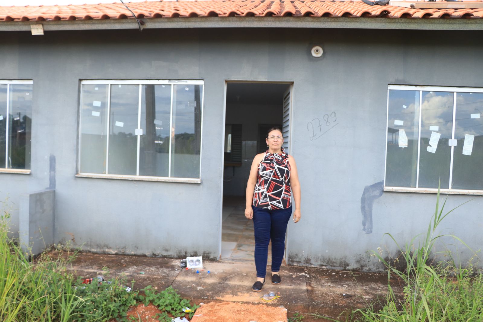Vereadora Nadja Lagares acompanha medição das obras de reforma do Residencial Esperança