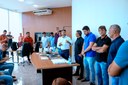 Vereadores participam de reunião com Senador Marcos Rogério e Deputado Jean Mendonça