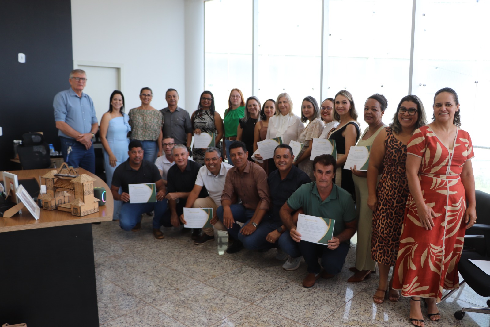 Câmara Municipal acompanha posse dos gestores das escolas municipais de Espigão d’Oeste