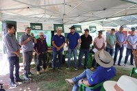 Câmara Municipal marca presença no Dia de Campo da EMATER