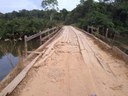Recuperação da ponte do Ribeirão na linha JK é solicitada pelo vereador Sirineu Wutk