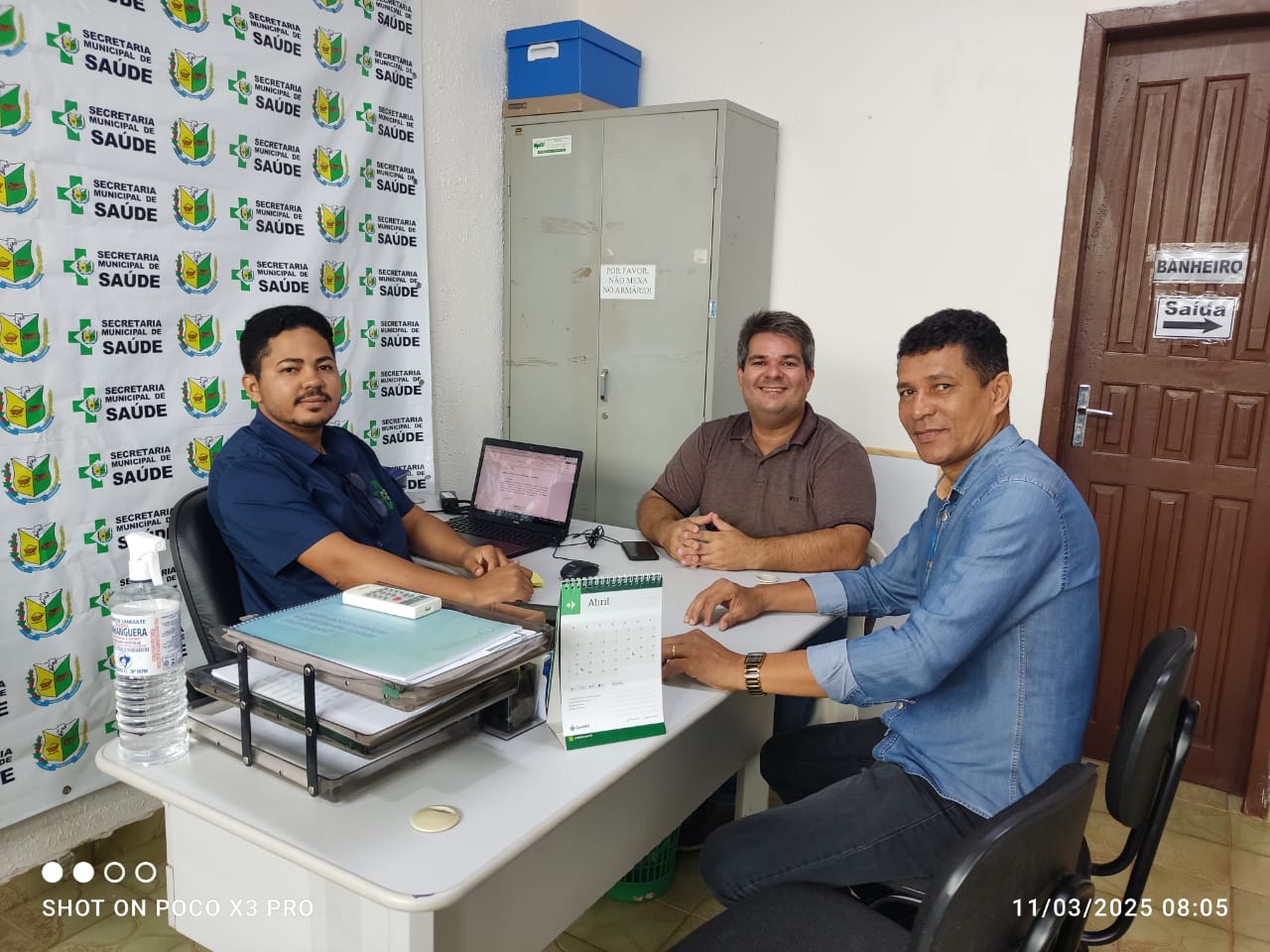 Vereador Amilton Alves se reúne com secretário municipal de Saúde para discutir melhorias na zona rural