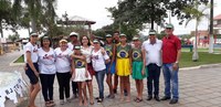 Vereadora Saiara Toledo parabeniza  Grupo AMORE pelo ato em Homenagem a Bandeira Nacional 