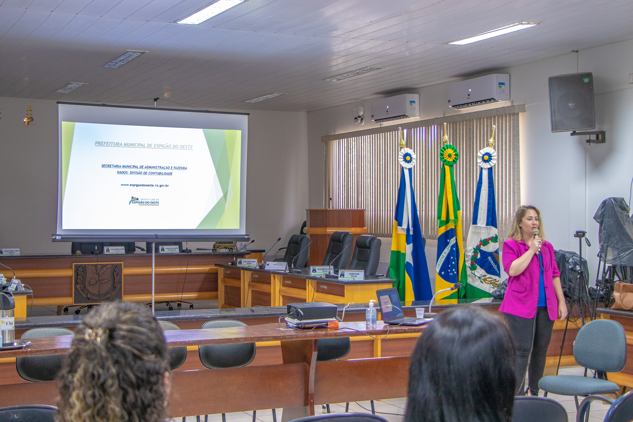 Vereadores acompanham Audiência Pública de prestação de contas do segundo semestre de 2022