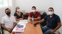 Vereadores se reúnem com o prefeito Weliton em apoio aos agentes de saúde