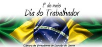 Mensagem do Poder Legislativo de Espigão do Oeste ao Dia do Trabalhador