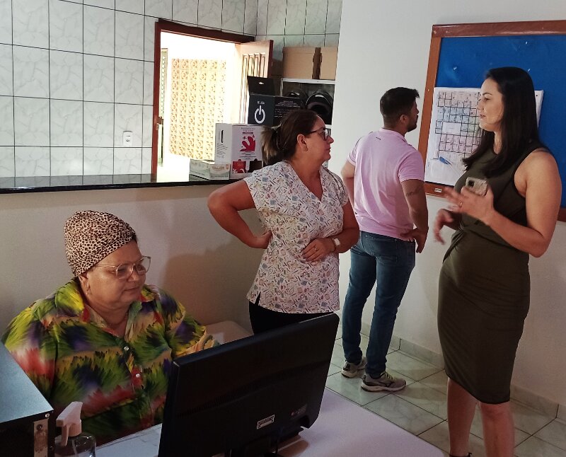 Solidário, o Poder Legislativo busca conhecer as problemáticas no setor da saúde de Espigão do Oeste