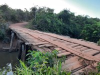 Ponte no Igarapé da Linha 22 é solicitada pelo vereador Gilmar Loose