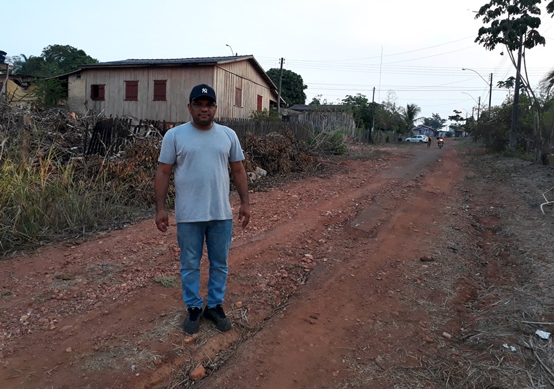 Presidente da Câmara alerta para o abandono em que se encontra o distrito de Nova Esperança