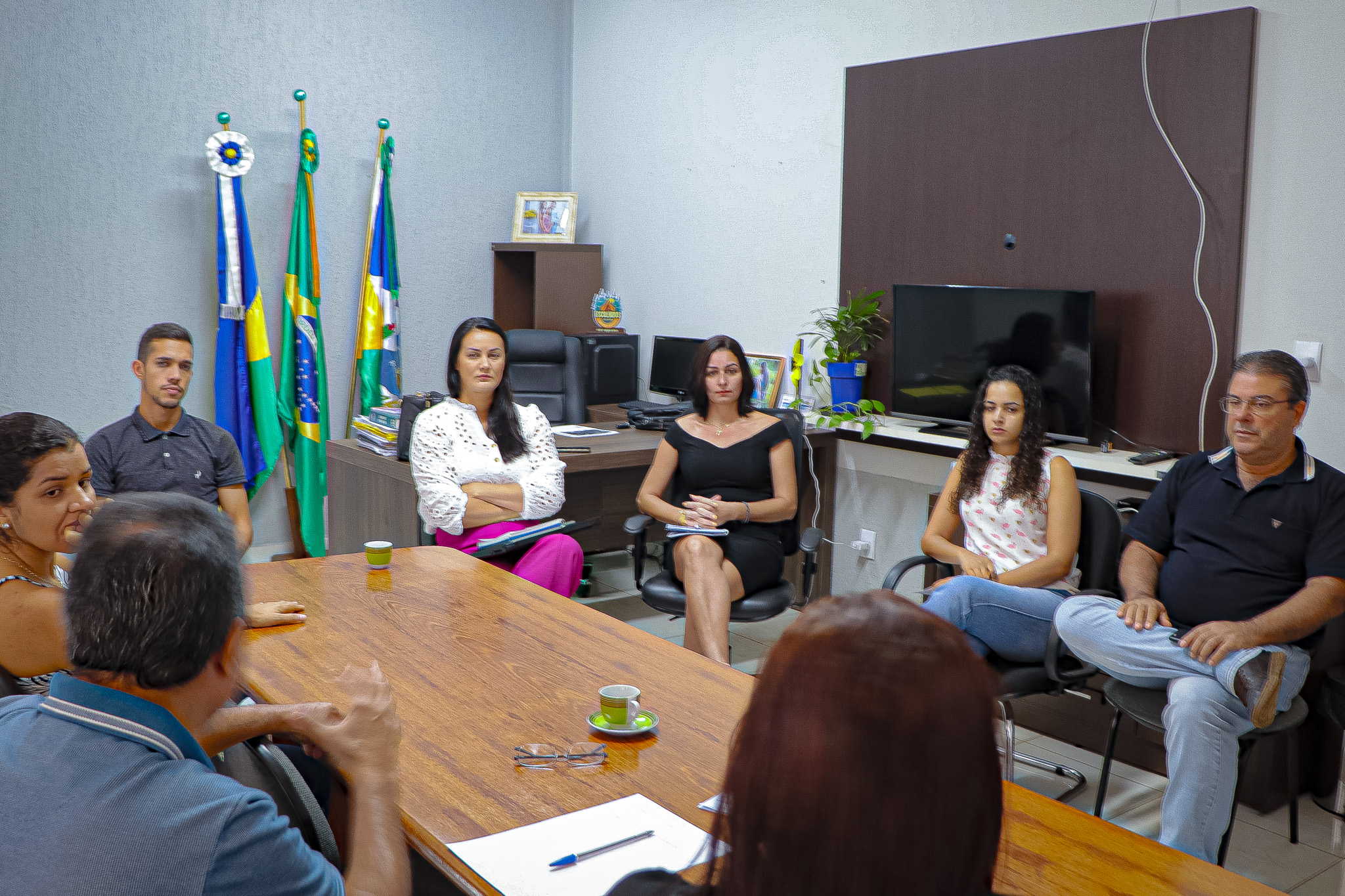 Reunião no Gabinete da Presidência da Câmara de Vereadores busca melhorar portal da transparência do Legislativo