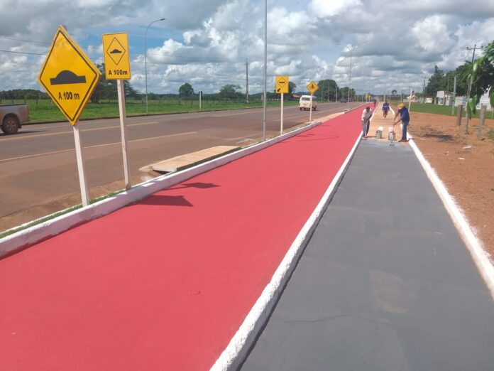 Vereador Adriano da Ambulância aprova as melhorias na ciclovia e pista de caminhada