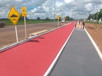 Vereador Adriano da Ambulância aprova as melhorias na ciclovia e pista de caminhada