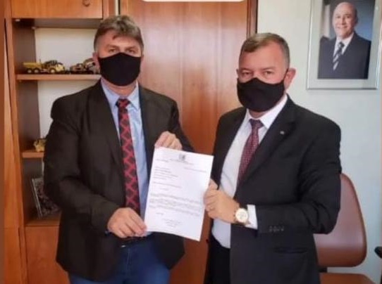 Vereador Gilmar Loose agradece o deputado Lúcio Mosquini por apoio a saúde de Espigão