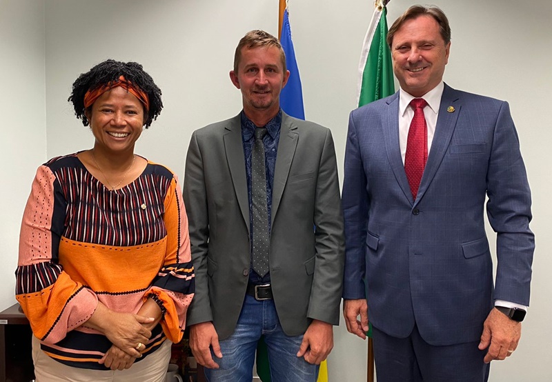 Vereador Sirineu Wutk agradeceu os parlamentares do PDT pelo apoio ao município de Espigão