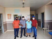 Vereadores Bahia e Adriano da Ambulância visitam Posto de Saúde do Nova Esperança e solicitam melhorias para a Unidade ao chefe do Executivo.