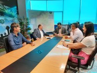 Vereadores Delker Nobre, Luiz Antonio e Cosmo Novaes cobram do DER posicionamento do governoem relação a pavimentação da Estrada do Calcário, construção da Ciclovia na RO-387 e ponte do Corgão.