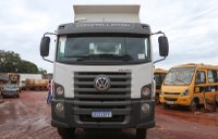 Vice-presidente Sirineu Wutk parabeniza administração pela aquisição de caminhão caçamba